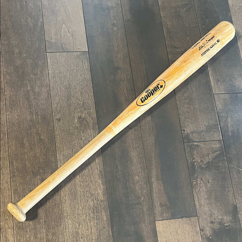 Wooden Cooper Baseball bat